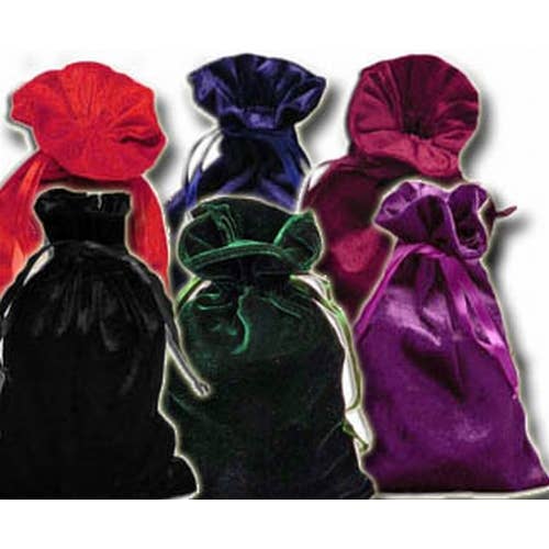 Starlinks Gifts - Wholesale Gift Bag - Hunter Green Velvet Pouches (12 pcs) PV101