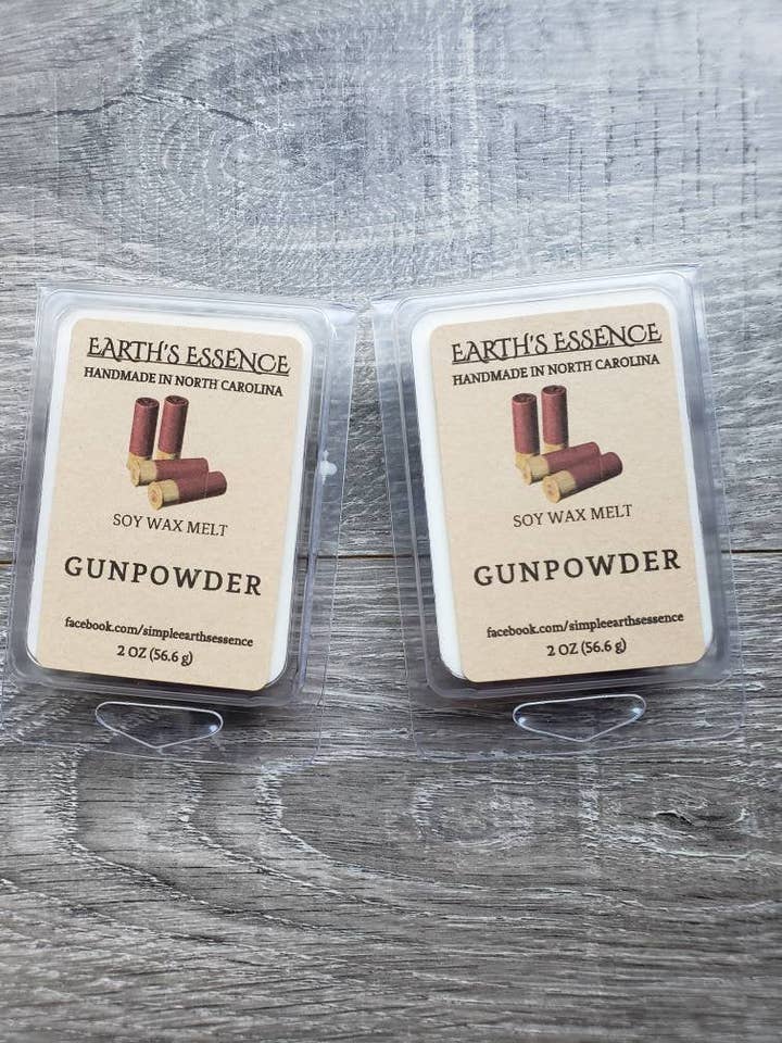 Schießpulver 2 oz Sojawachs-Schmelze für den Großhandel von Earth's Essence