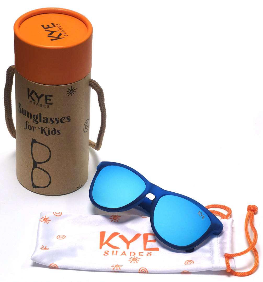 Kye Shades - Wholesale Sunglasses - Kids - Kids Polarized Sunglasses | Blue Frog - Fits Ages 3-73
