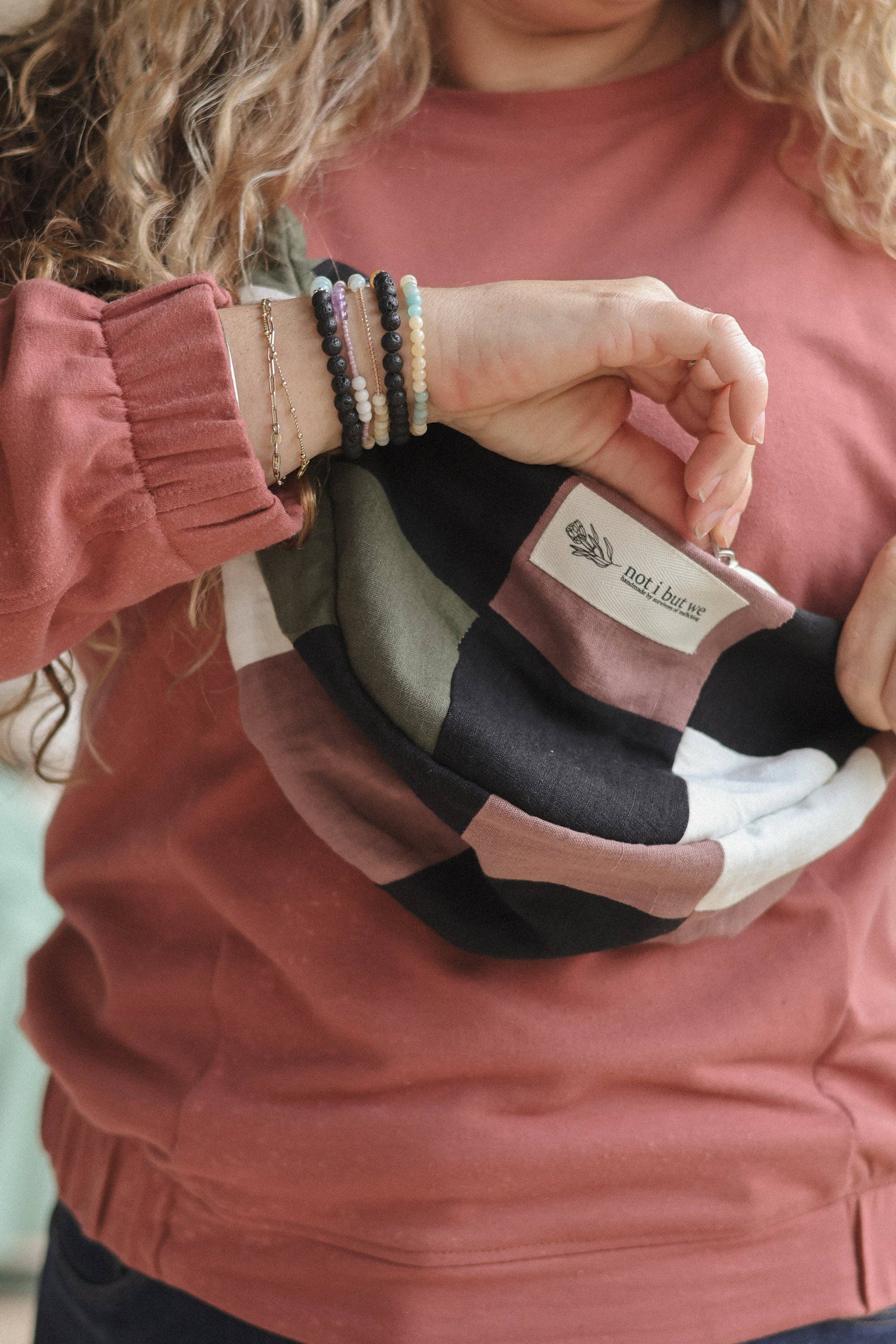 Not I But We - Wholesale Crossbody Bag - Women's - Patchwork Crossbody Bag | Ethically Made By Women | Upcycled10