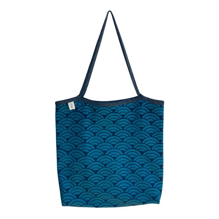 TOTE BAG VAGUES pour la vente par Lena et cie