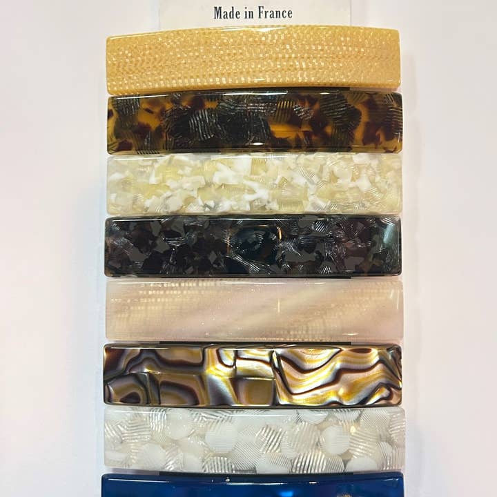 Rechthoekige Franse Barrette voor wholesale door Medusa's Heirlooms