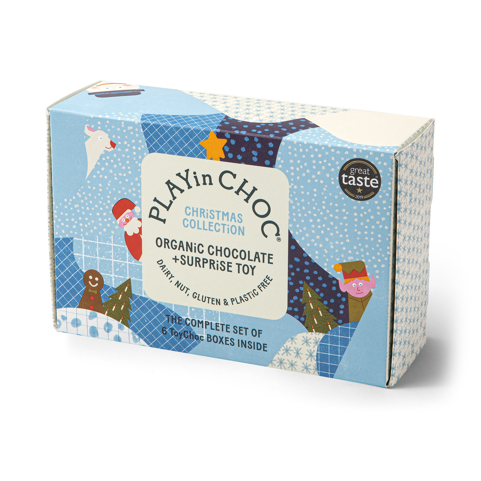 PLAYin CHOC - Wholesale Chocolate Box - ToyChoc Box® - CHRiSTMAS GiFT SET x 31