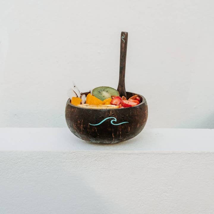Coconut Bowls - Wholesale Bowl - Wave Coconut Bowl3