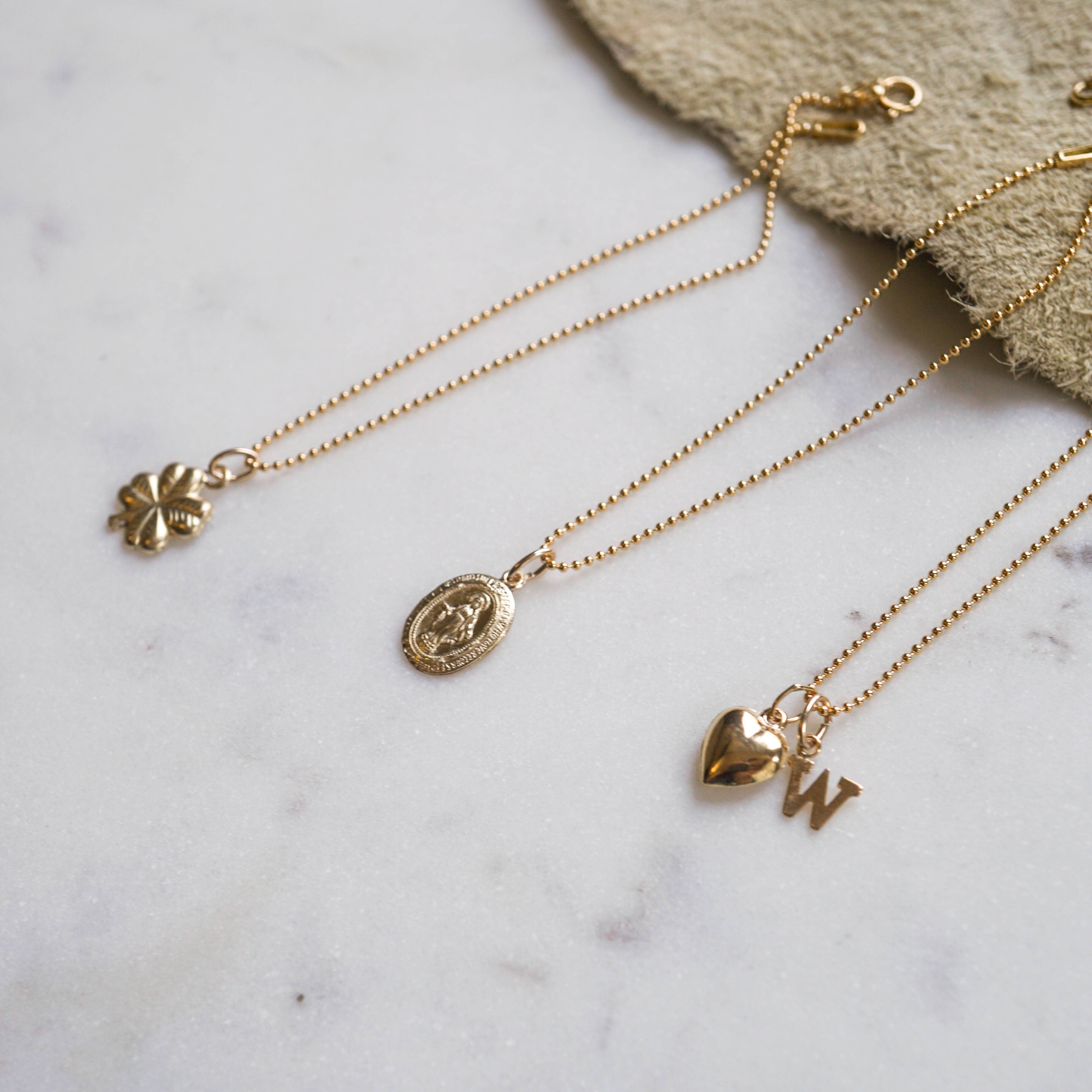 JoeLuc - Wholesale Individual Charm/Pendant - GF Initial Charms2