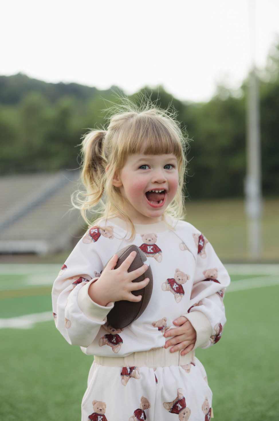 Lil Krew & Co - Vendita all'ingrosso Completo top e pantaloni - Neonati - Set Vintage Teddy3