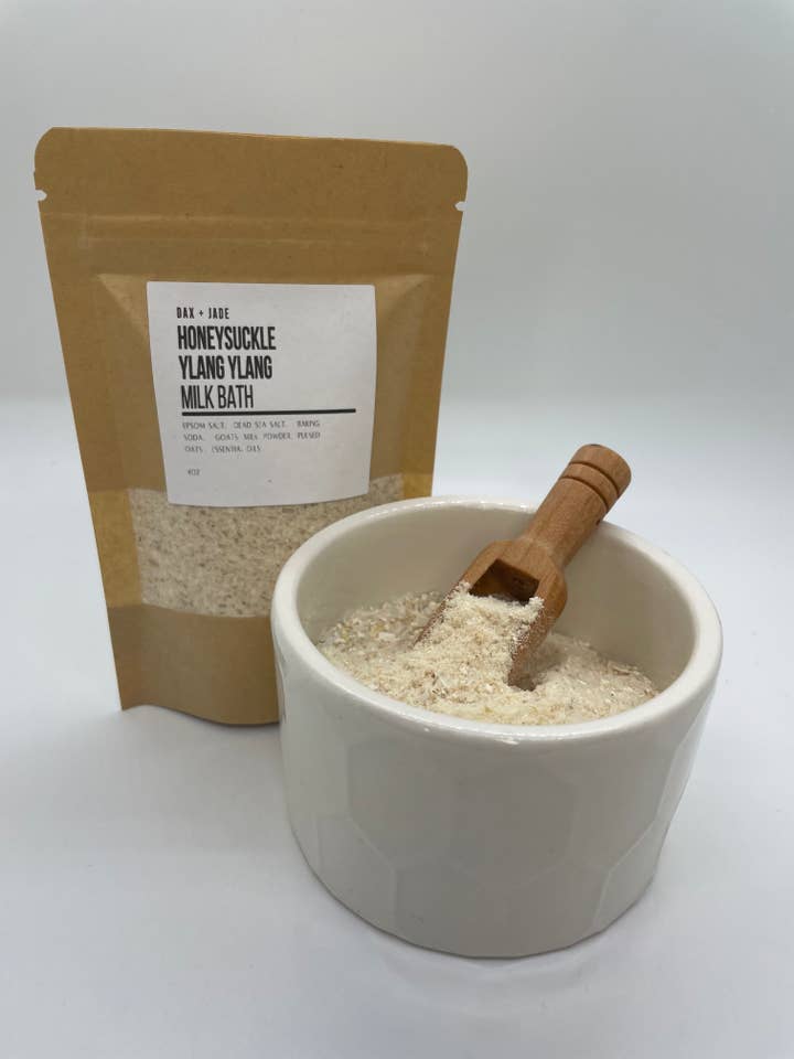 Honeysuckle Ylang Ylang Milk Bath for wholesale by dax + jade