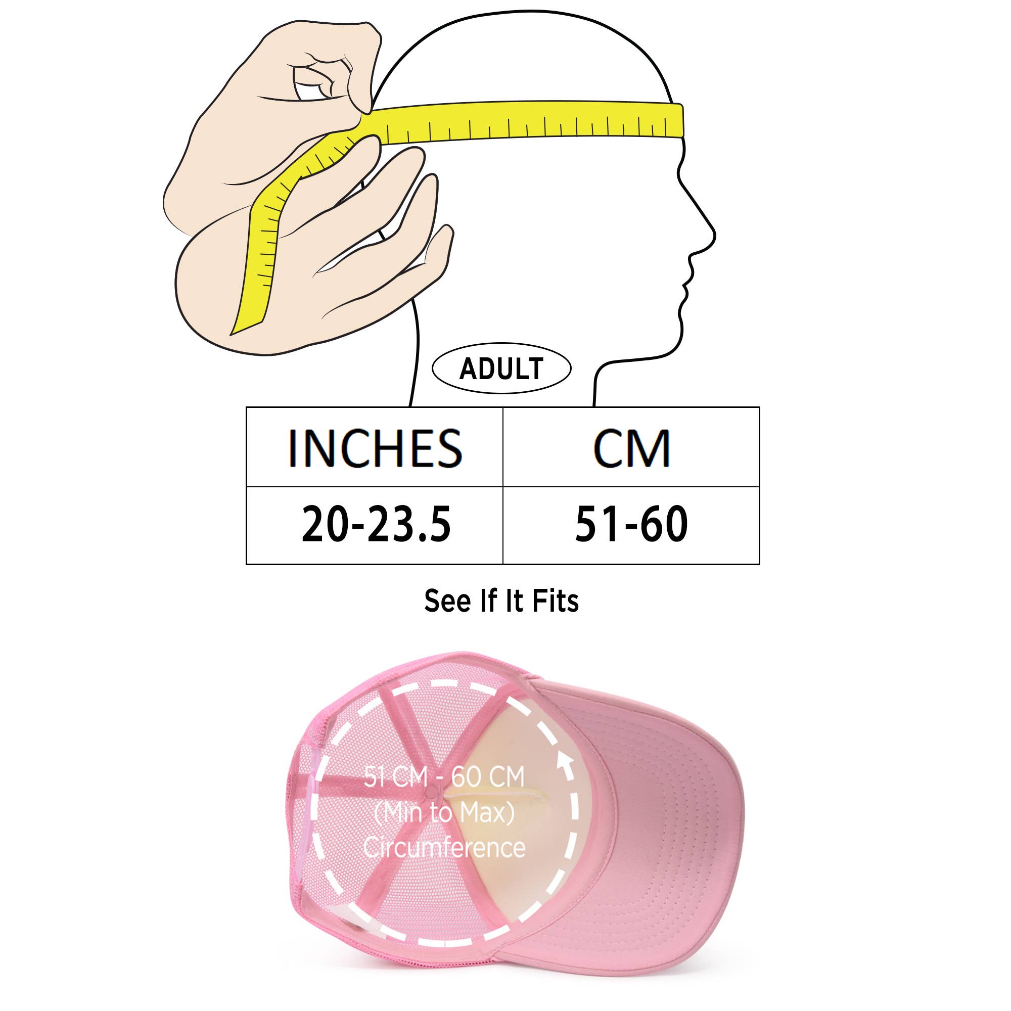 Dalix - Venta al por mayor Gorra trucker - Unisex - DALIX Trucker - Gorra de dos tonos con correa ajustable67