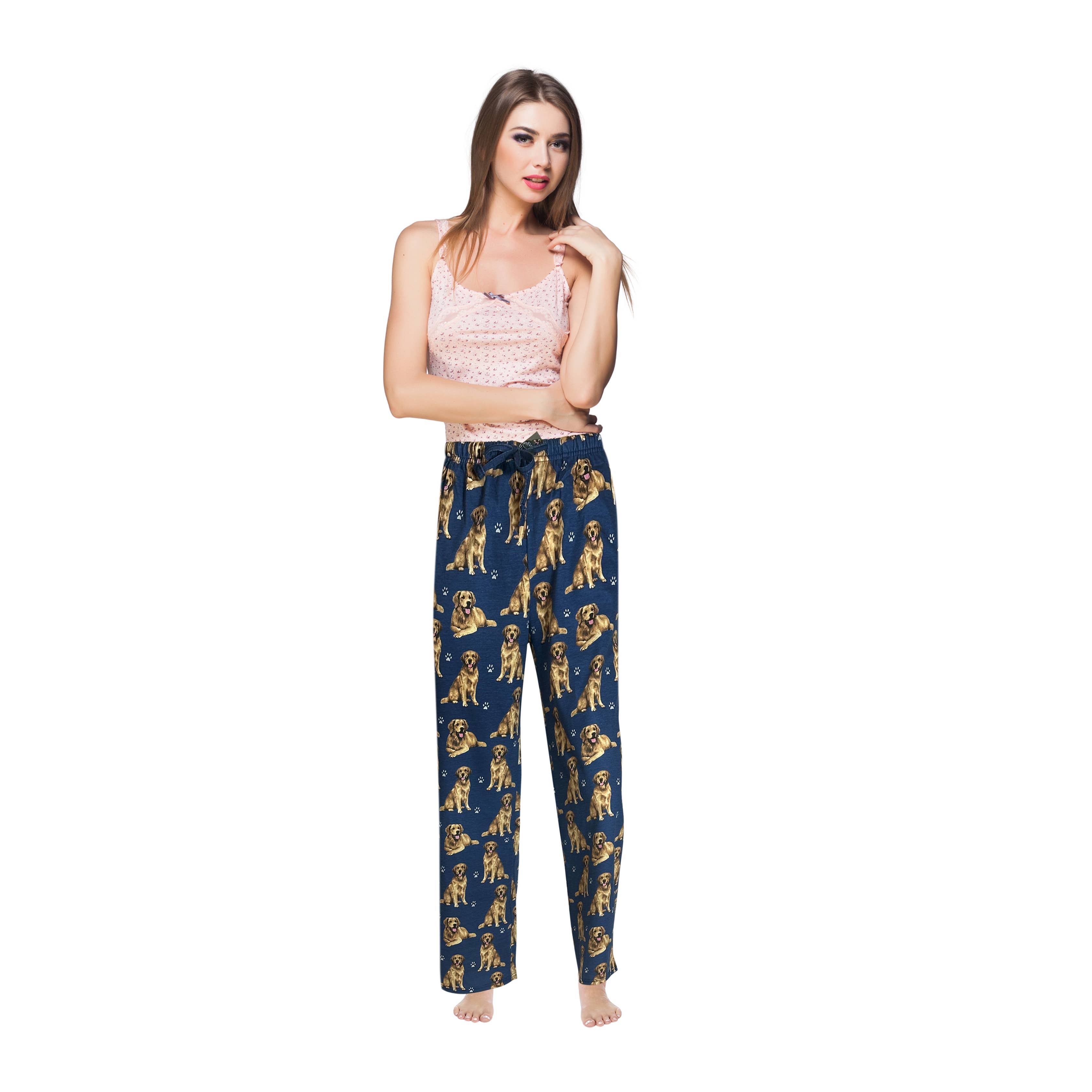 E&S Pets - Wholesale Sleepwear Bottom - Women's - Golden Retriever Pajama Bottoms - Pet Lover Pajama Pants3