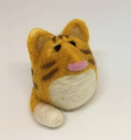 Nola Fiber Creations - Wholesale Craft Sewing Kit - Cat Needle Felting kit3