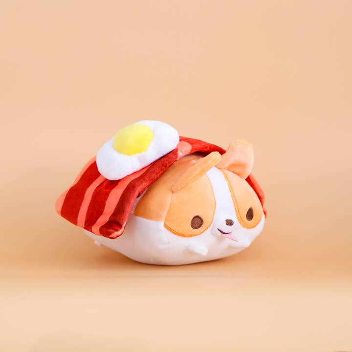 Thousand Skies - Wholesale Stuffed/Plush Toy - Kids & Baby - Super Fluffy Corgi - Bacon and Egg Plushie4