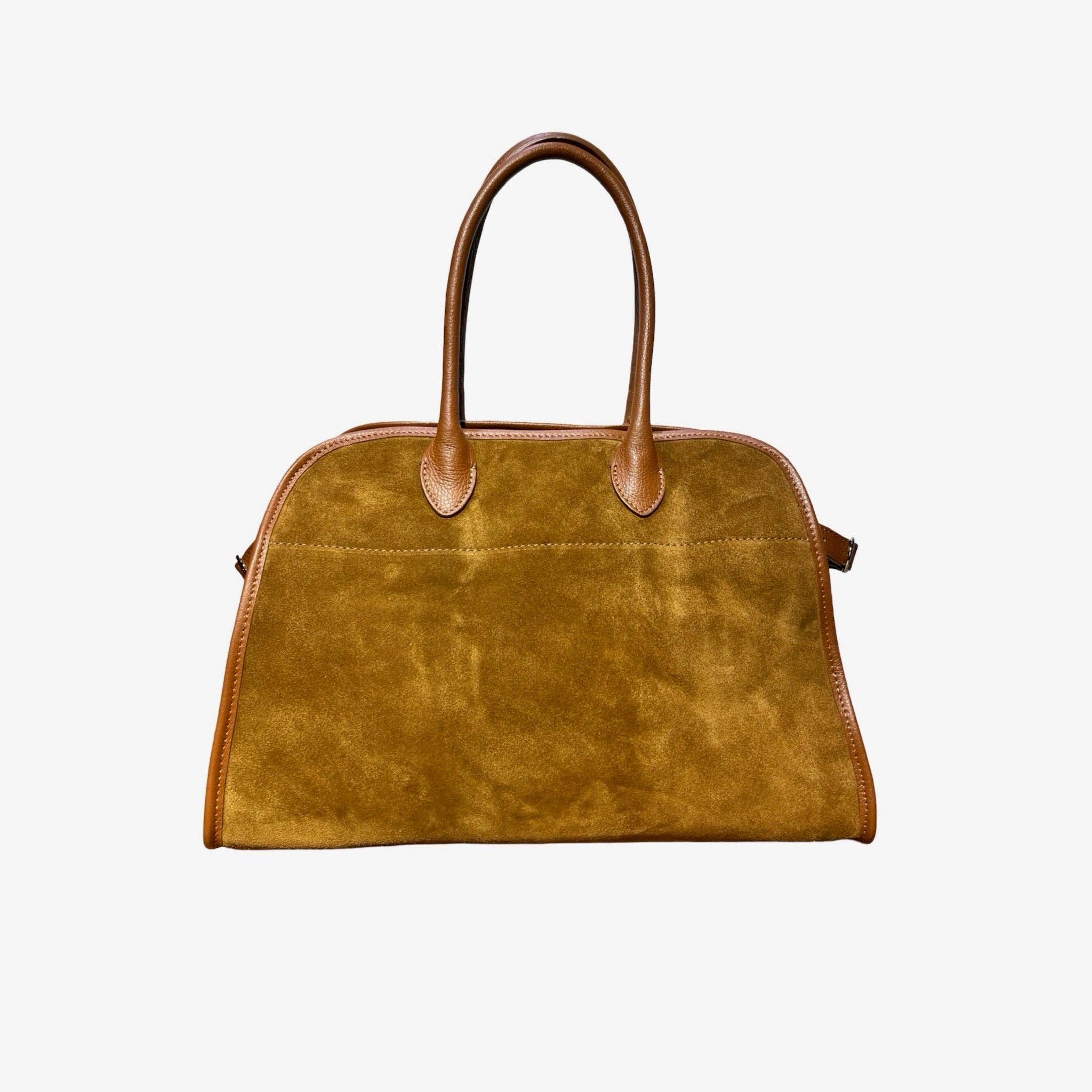 Louisa lee - Wholesale Top Handle Bag - Women's - BENNIE SUEDE LEATHER SHOULDER BAG6