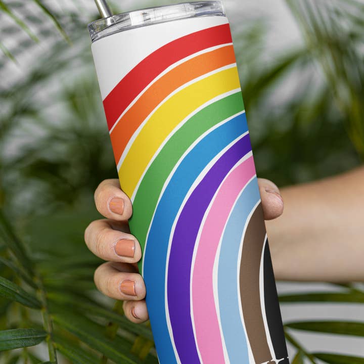 Love is Love Tumbler - Tall 20oz for wholesale by Black Cat Bazaar