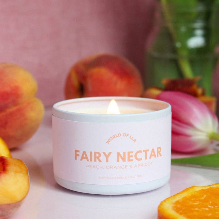 World of LLA – wholesale Jar/filled candle – Fairy Nectar | Peach, Orange & Apricot3