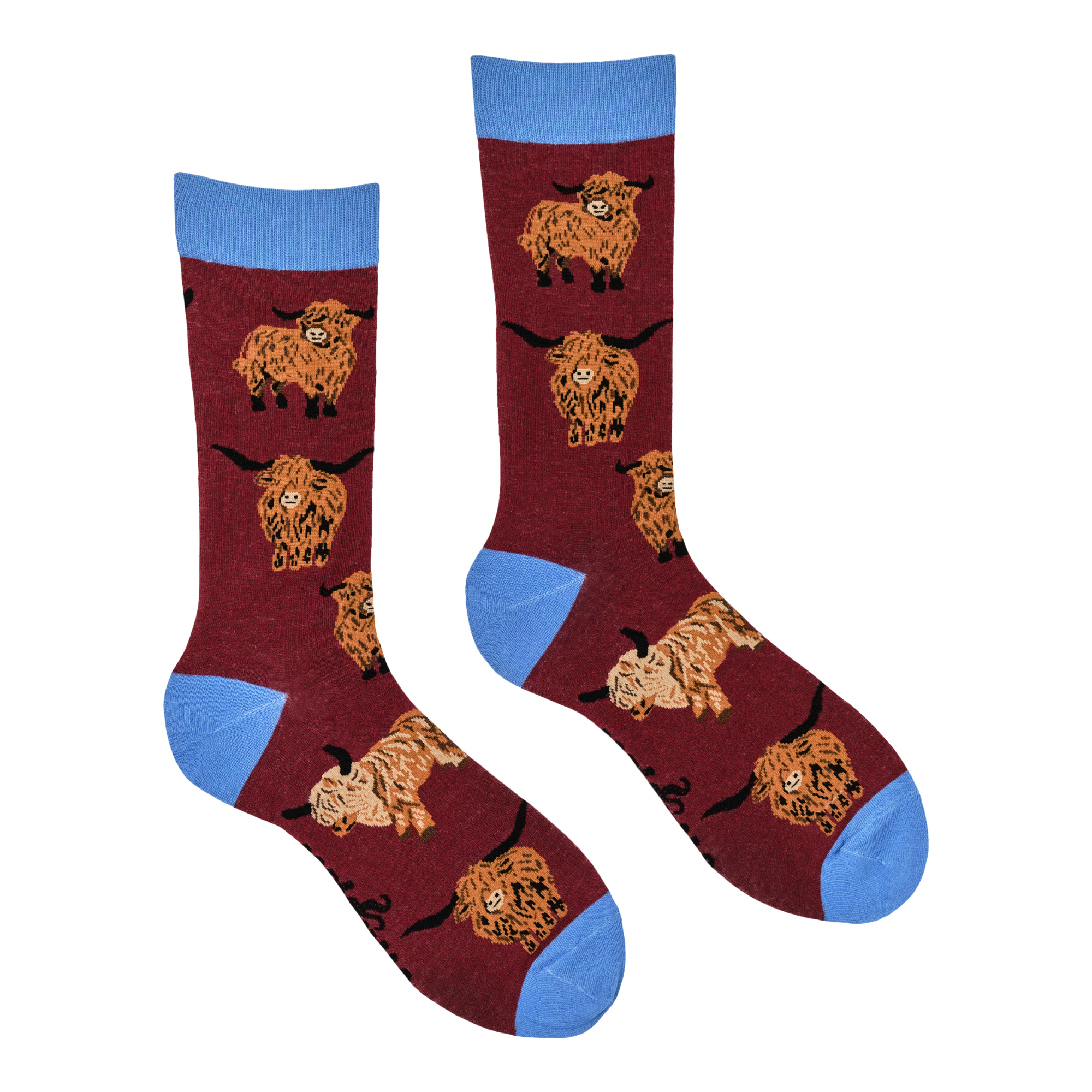 Socktopus - Wholesale Sokken - Uniseks - Highland Cow Socks - Och Aye the Moo!15