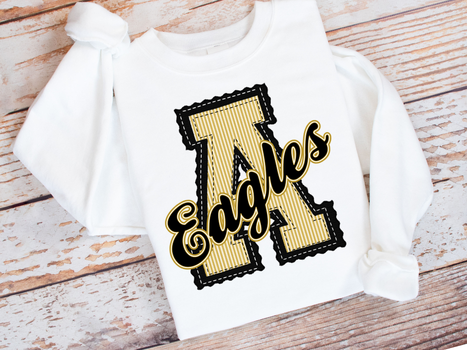 4Twenty4 Printed Apparel - Wholesale Sweatshirt - Women's - Prepster Varsity Mascot Tee or Sweatshirt7