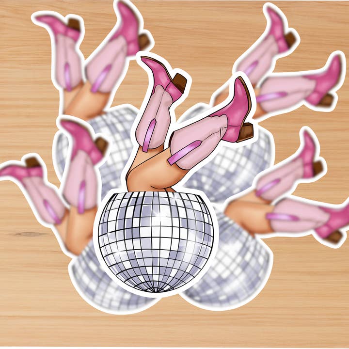 Stickers| Roze Rodeo voor wholesale door Nug&Carol Design