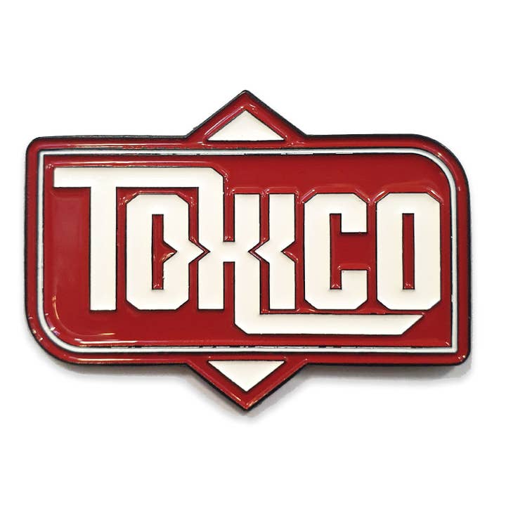 Broche en émail logo pour la vente par Toxico