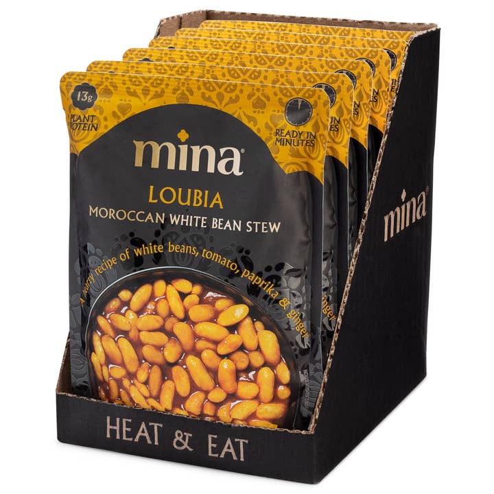 Mina - Wholesale Beans - 10 oz Loubia Moroccan White Beans2
