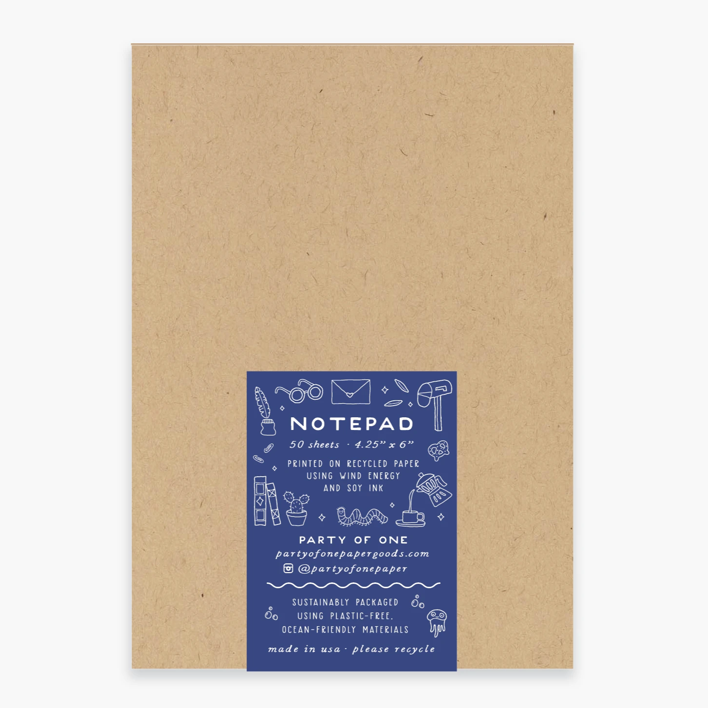 Party of One - Wholesale Notepad - Last chance! Pants Notepad2