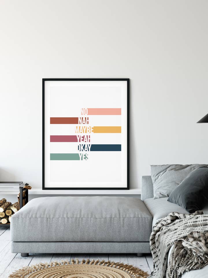 Indecision - Quote Print for wholesale by The Native State