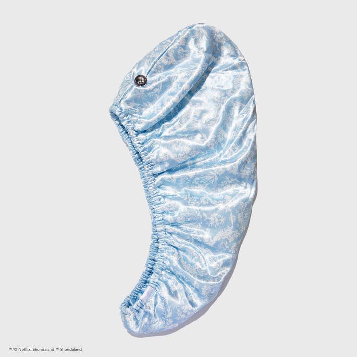 KITSCH - Wholesale Hair Towel/Wrap - Kitsch x Bridgerton Satin Wrapped Hair Towel / Toile De
