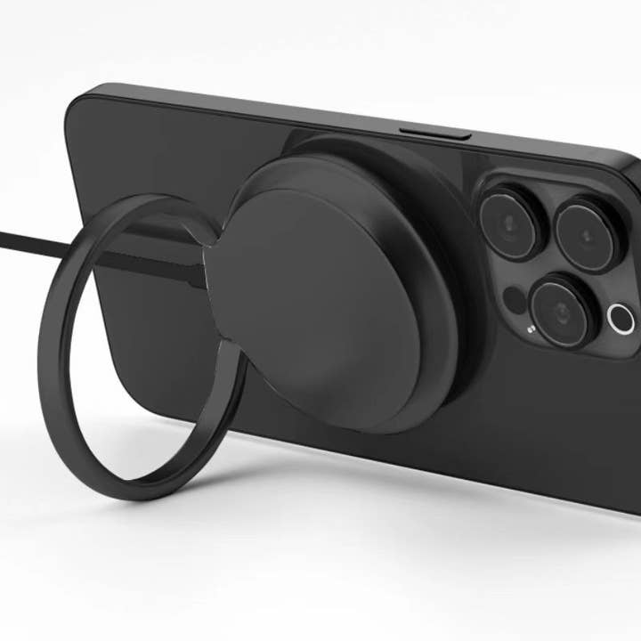 LAX Gadgets - Wholesale Charging Dock - LAX MagSafe Charger with Kickstand Ring Retail Pack