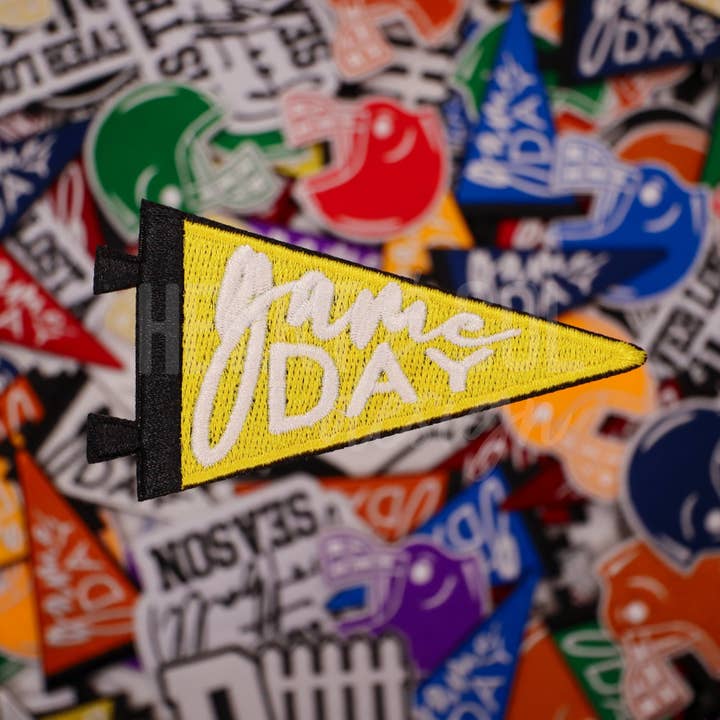 Heart & Sol Design - Wholesale Patch - GAME DAY PENNANT patch8