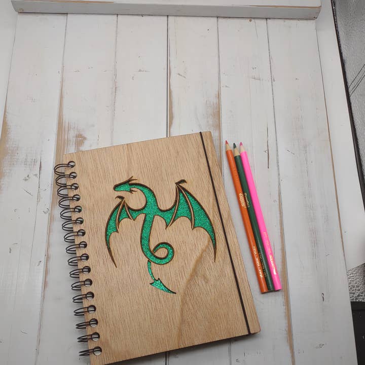 Mini Sketchbook Místico Dragão por atacado de Genesis 3D