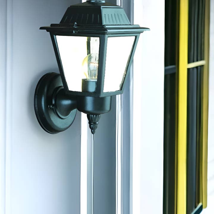 HomeRoots - Wholesale Outdoor/Lawn Light - Matte Black Cast Aluminum Outdoor Wall Light4