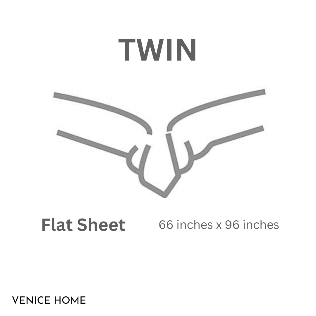 Venice Home - Wholesale Flat Sheet - 100% Cotton Jersey Single Flat Sheet4