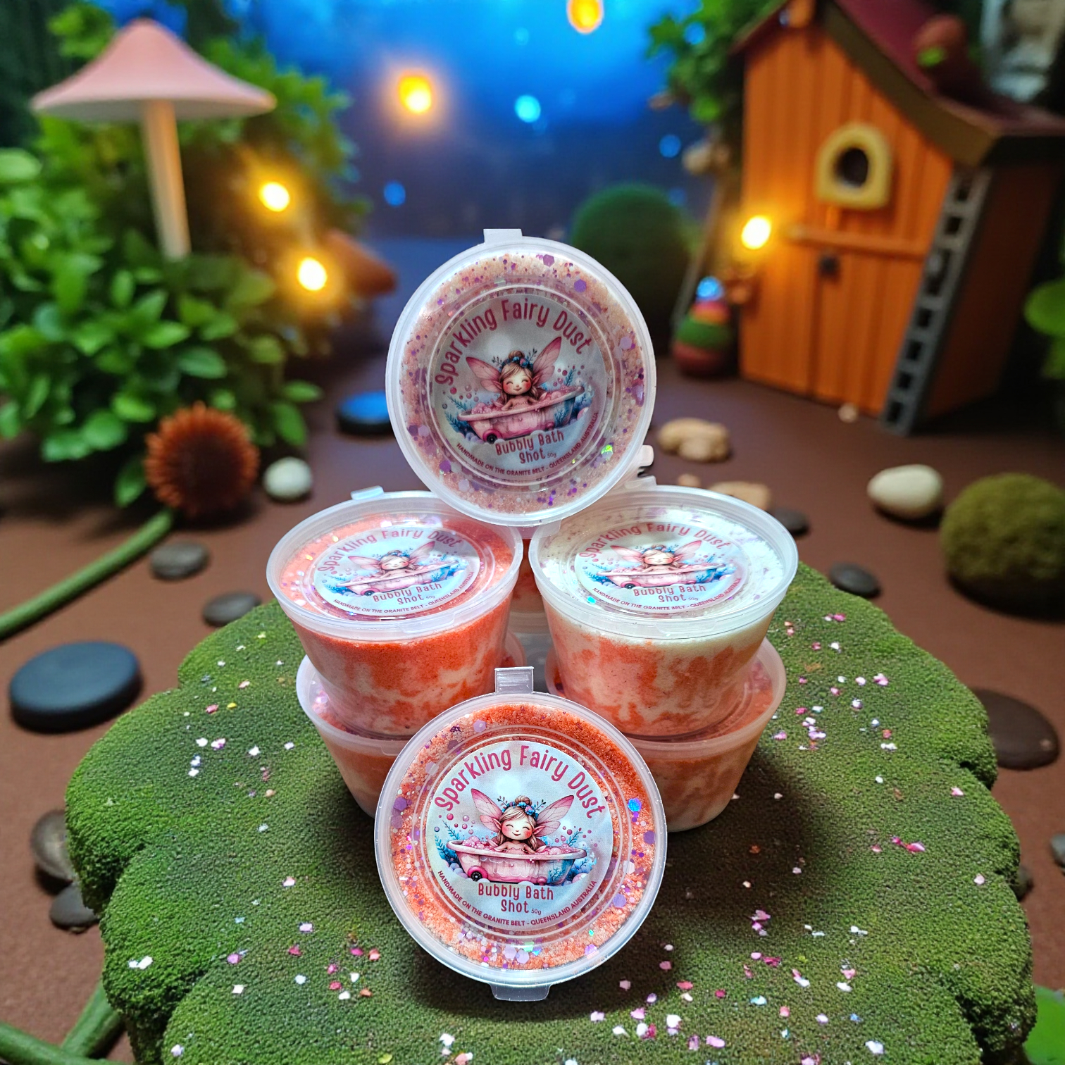 Lee's Little Luxuries - Wholesale Bath soak/milk - Sparkle Fairy Bath Dust - Enriched With Cocoa Butter0