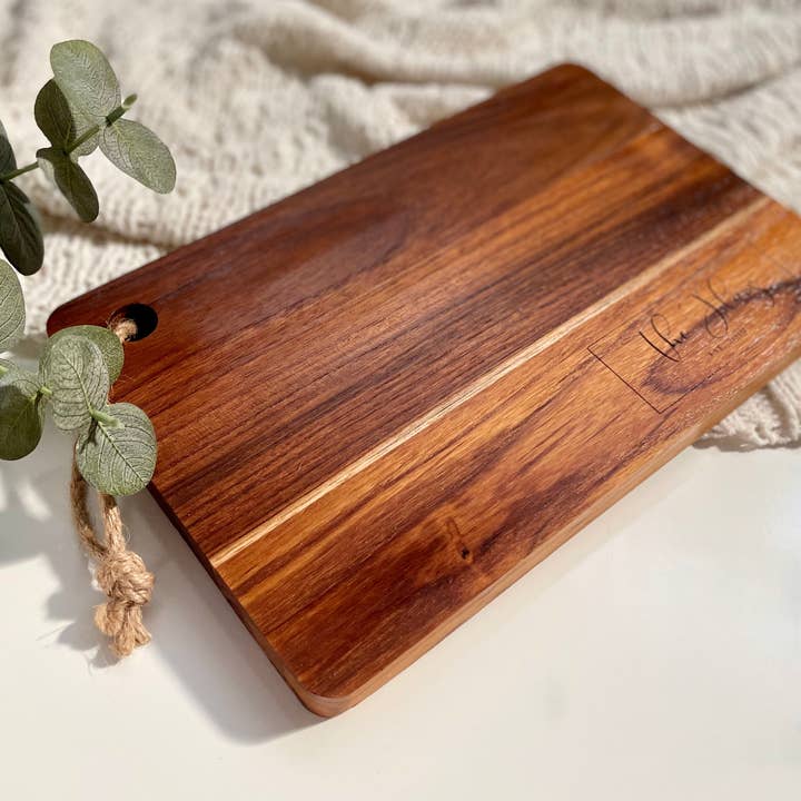 Petit plateau de charcuterie rectangulaire pour la vente par Studio Julien