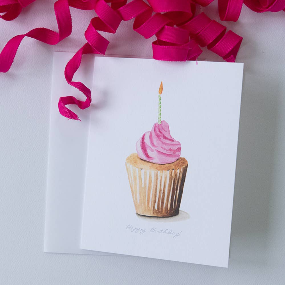 Finding Silver Pennies - Wholesale Birthday Card - Cupcake Birthday Card | Celebration Greeting Card 2