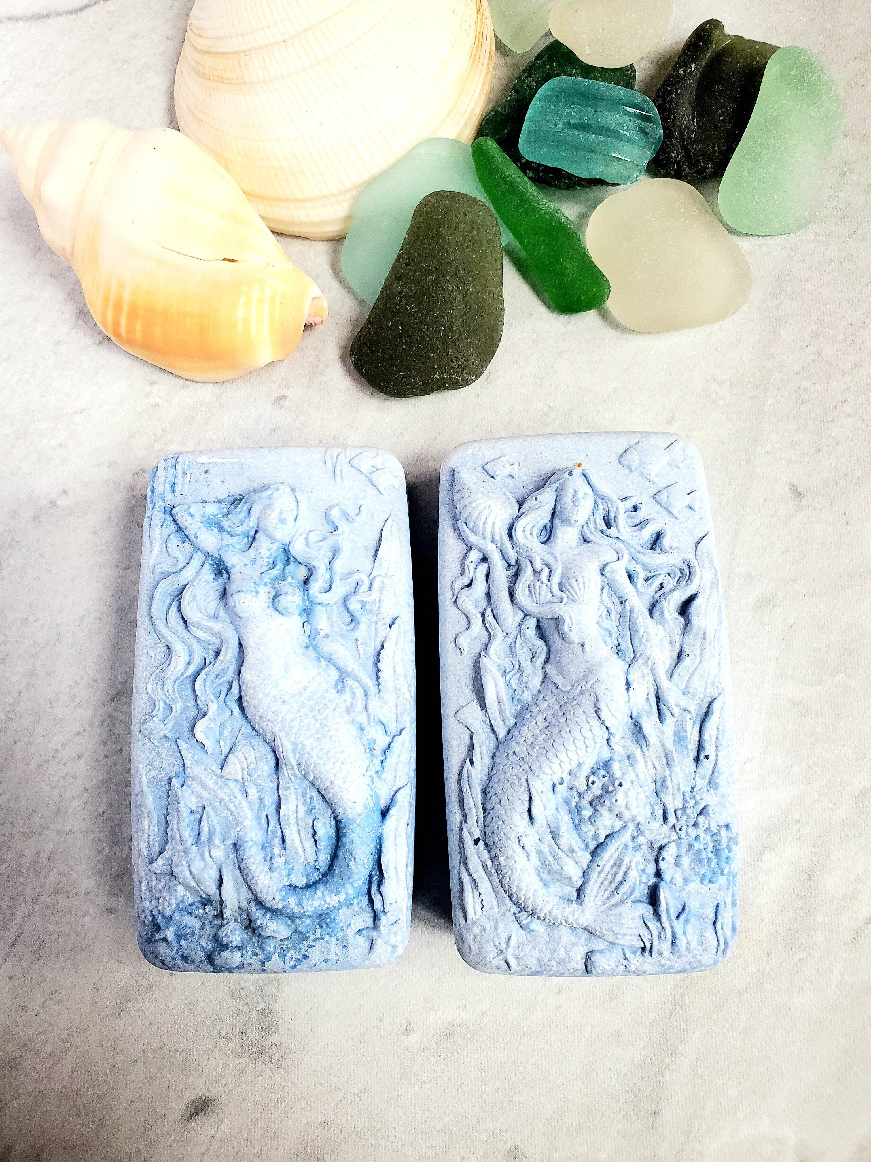 Fairyland Glade - Wholesale Bar Soap - Wild Blueberry Hidden Sea Glass Salt Soap Bar MADE TO ORDER7