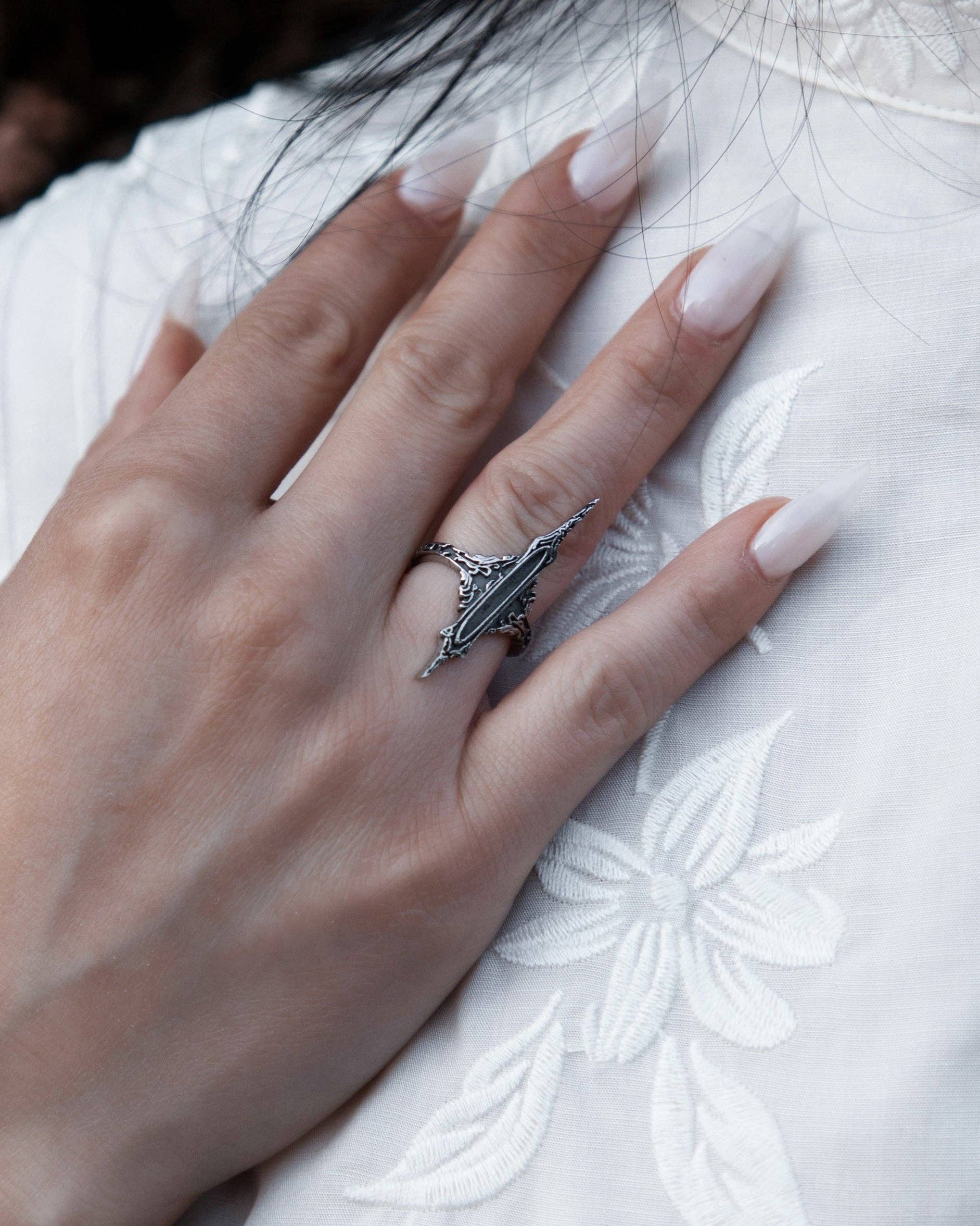 Lively Ghosts - Wholesale Cocktail/Statement Ring - Darkwater Ring1