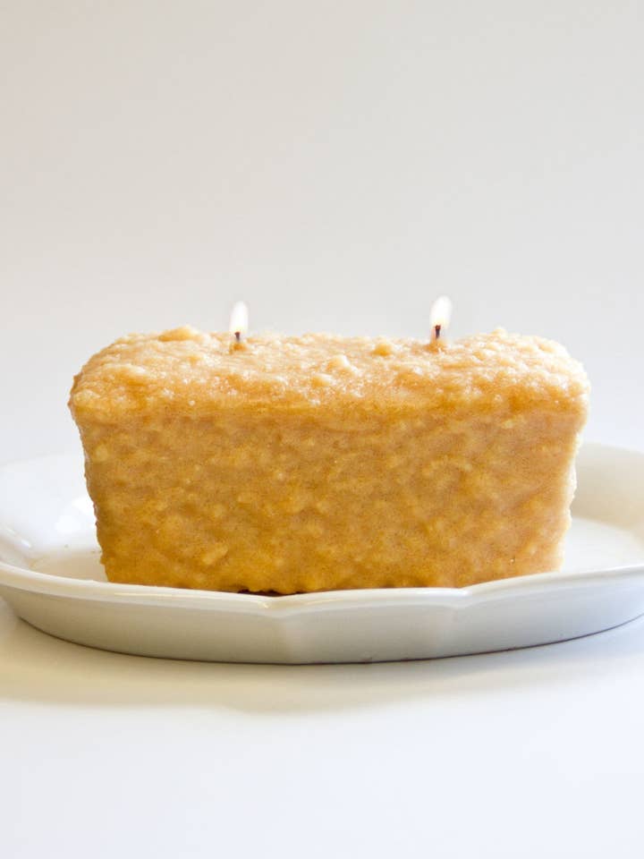 Belgian Pecan Waffles 2 Wick Loaves for wholesale by Warm Glow Candle Company