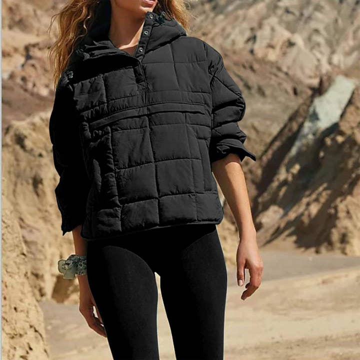 Fashion Combination - Wholesale Jacket - Women's - stylish puffer outerwear for all seasons36