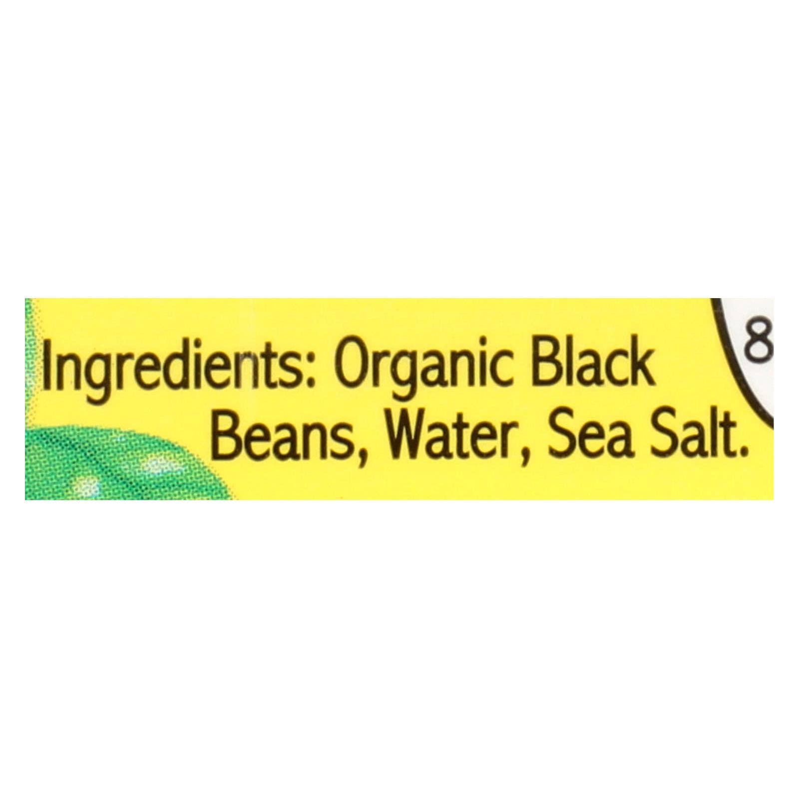 Ware Spark - Wholesale Beans - Jack's Quality Organic Black Beans - Low Sodium - Case Of 8 - 13.4 Oz2
