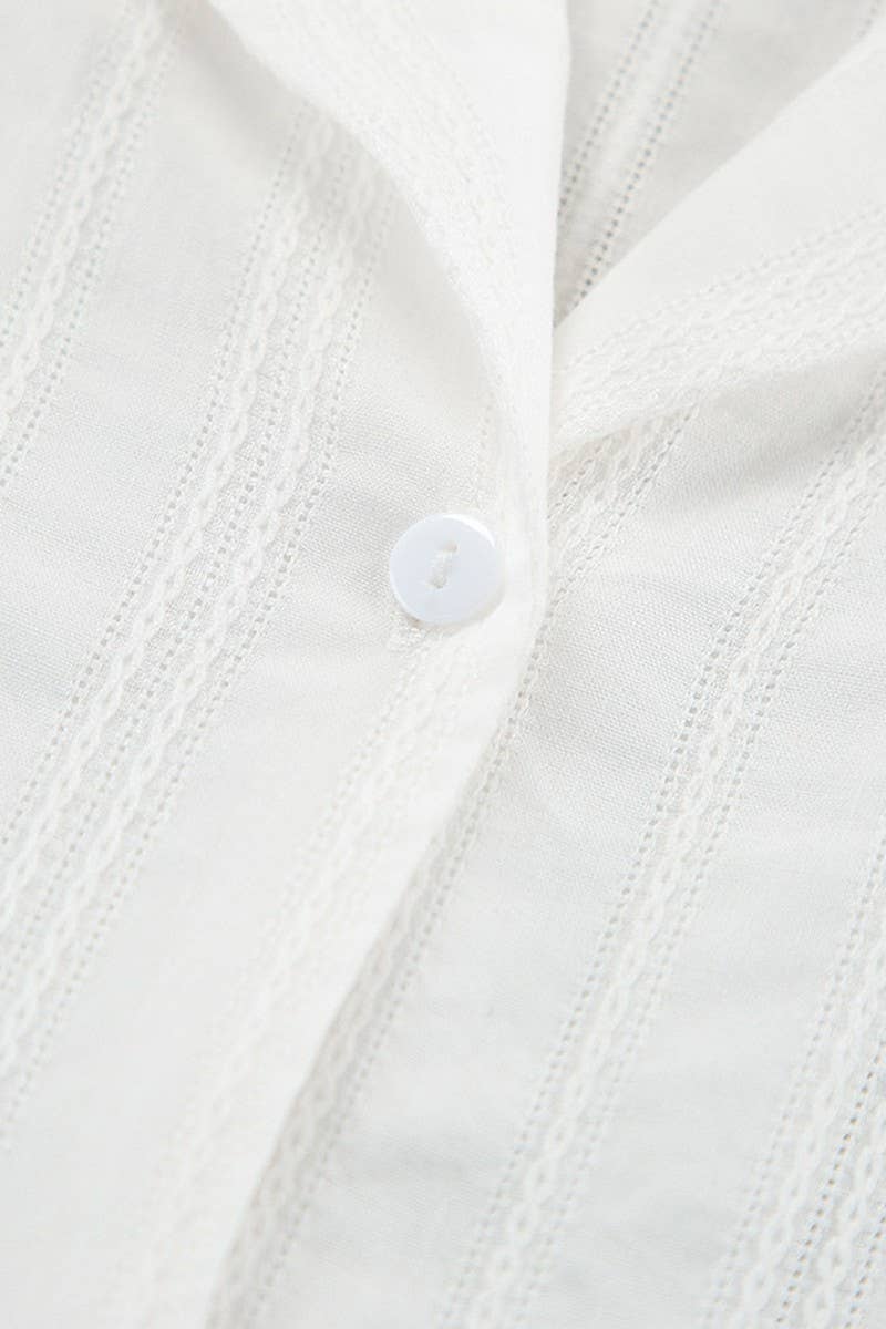 WHITE CWSPJ0175_LONG-SLEEVED SHORTS PAJAMAS AND HOME WEAR SET for wholesale on Faire6