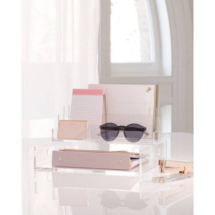 russell+hazel - Wholesale Desk Organizer - Acrylic Collator + Valet