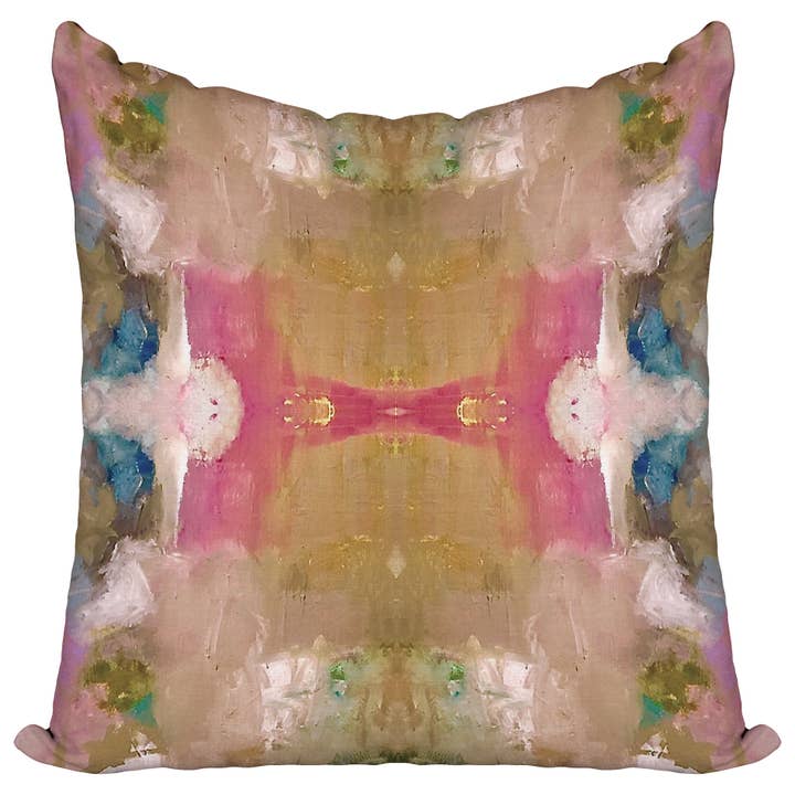 Rosie Posey Pillow for wholesale by Windy O'Connor Art & Home