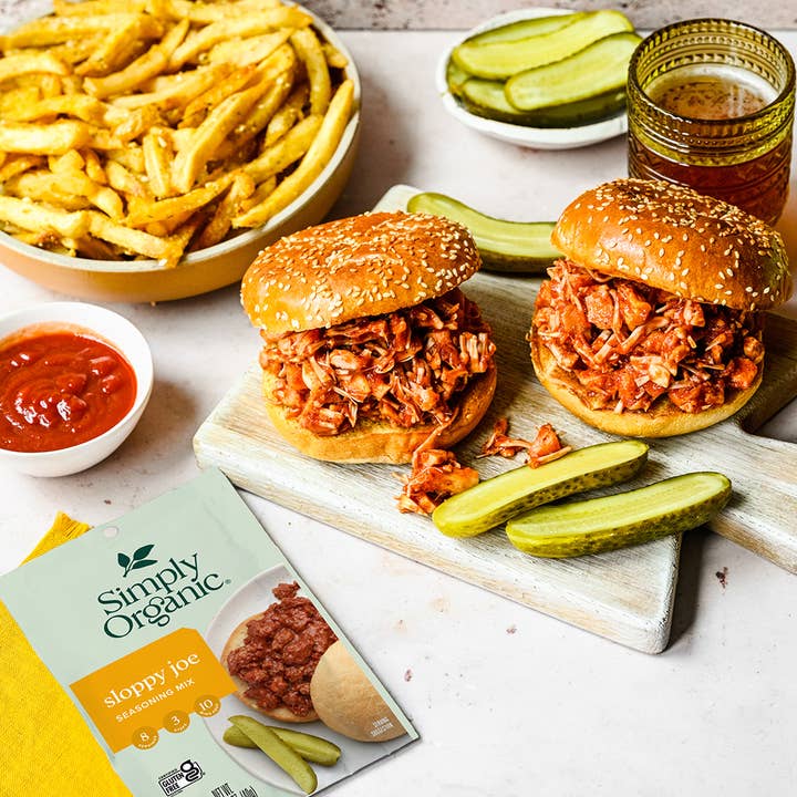 Simply Organic - Wholesale Dried Spice Mix - Sloppy Joe Mix, Certified Organic, Vegetarian, 1.41 Oz2