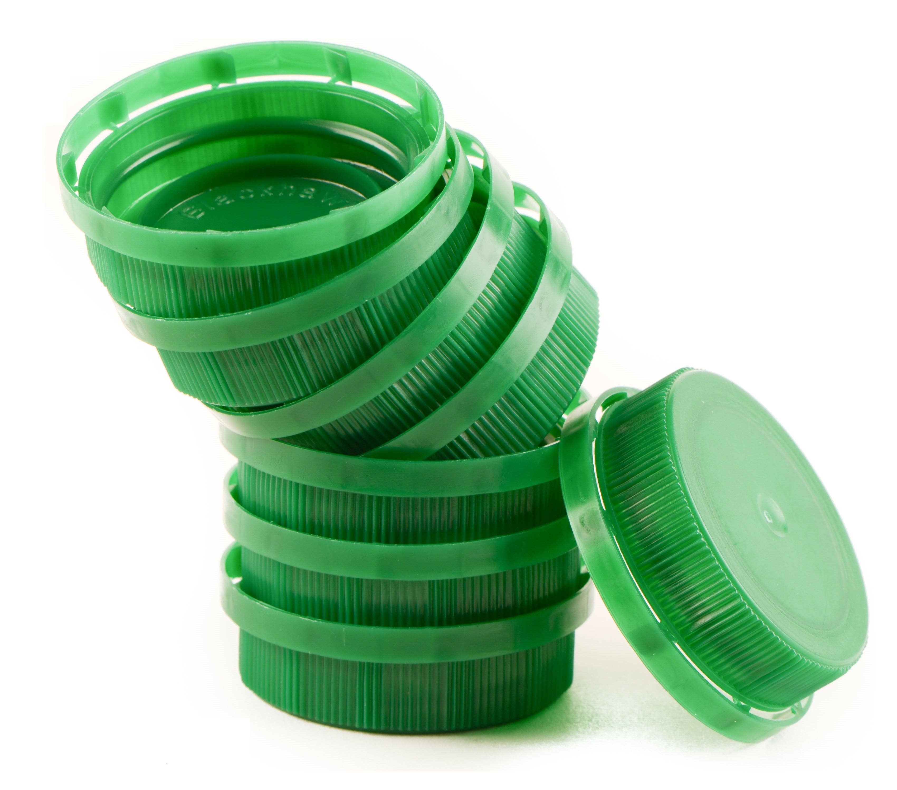 EcoQuality - Wholesale Drink Lids - 38MM Ratchet Caps and Lids for Plastic Juice Bottles For HDP11