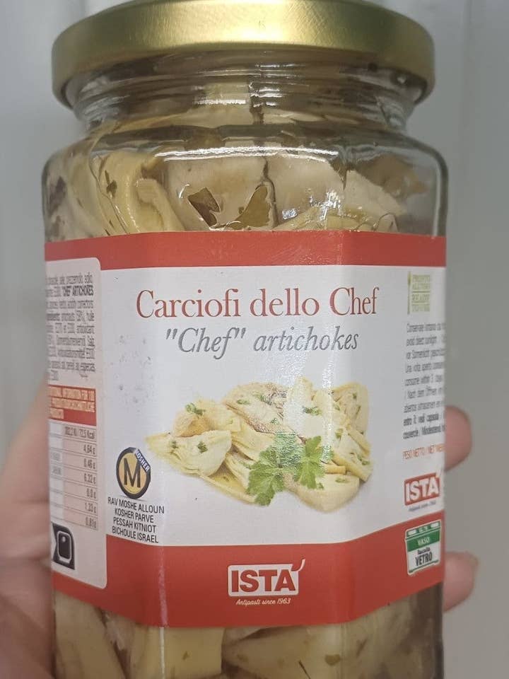 KP Carciofi dello Chef * 12 Vasetti 290g ISTA per la vendita all'ingrosso da parte di YULY FOOD SAS
