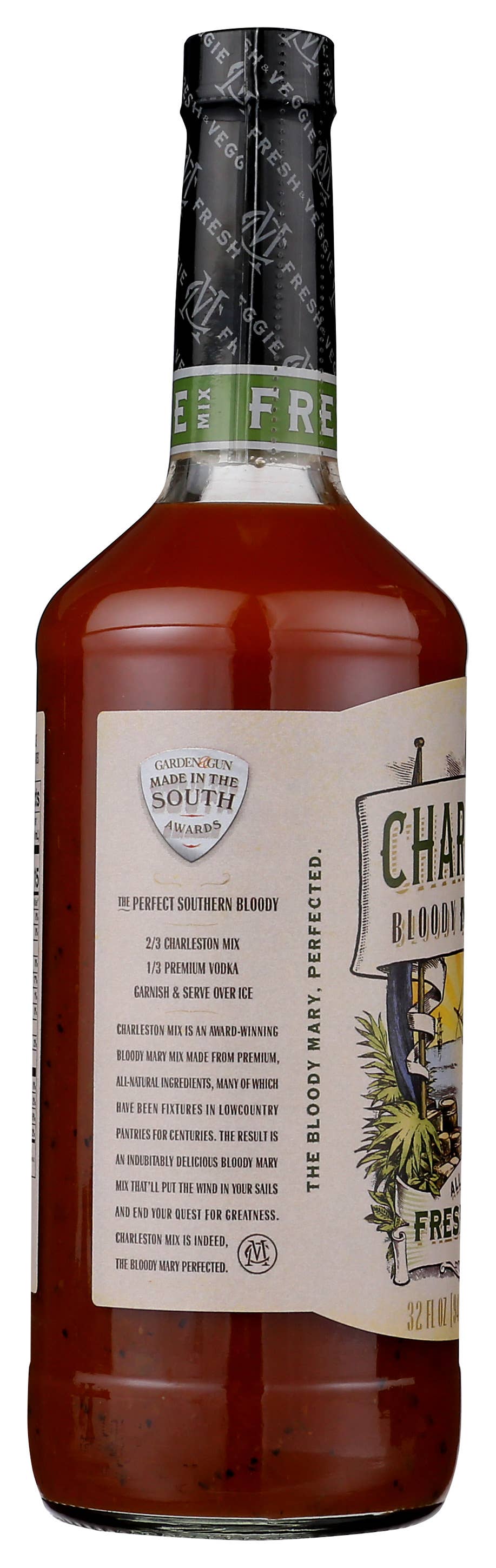 Charleston Mix - Wholesale Cocktail Mix/Syrup - Fresh & Veggie Bloody Mary Mix1