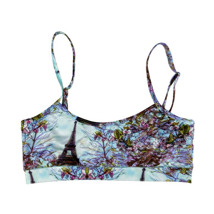 Top Maya Printemps à Paris pour la vente par HAPPY UNDIES