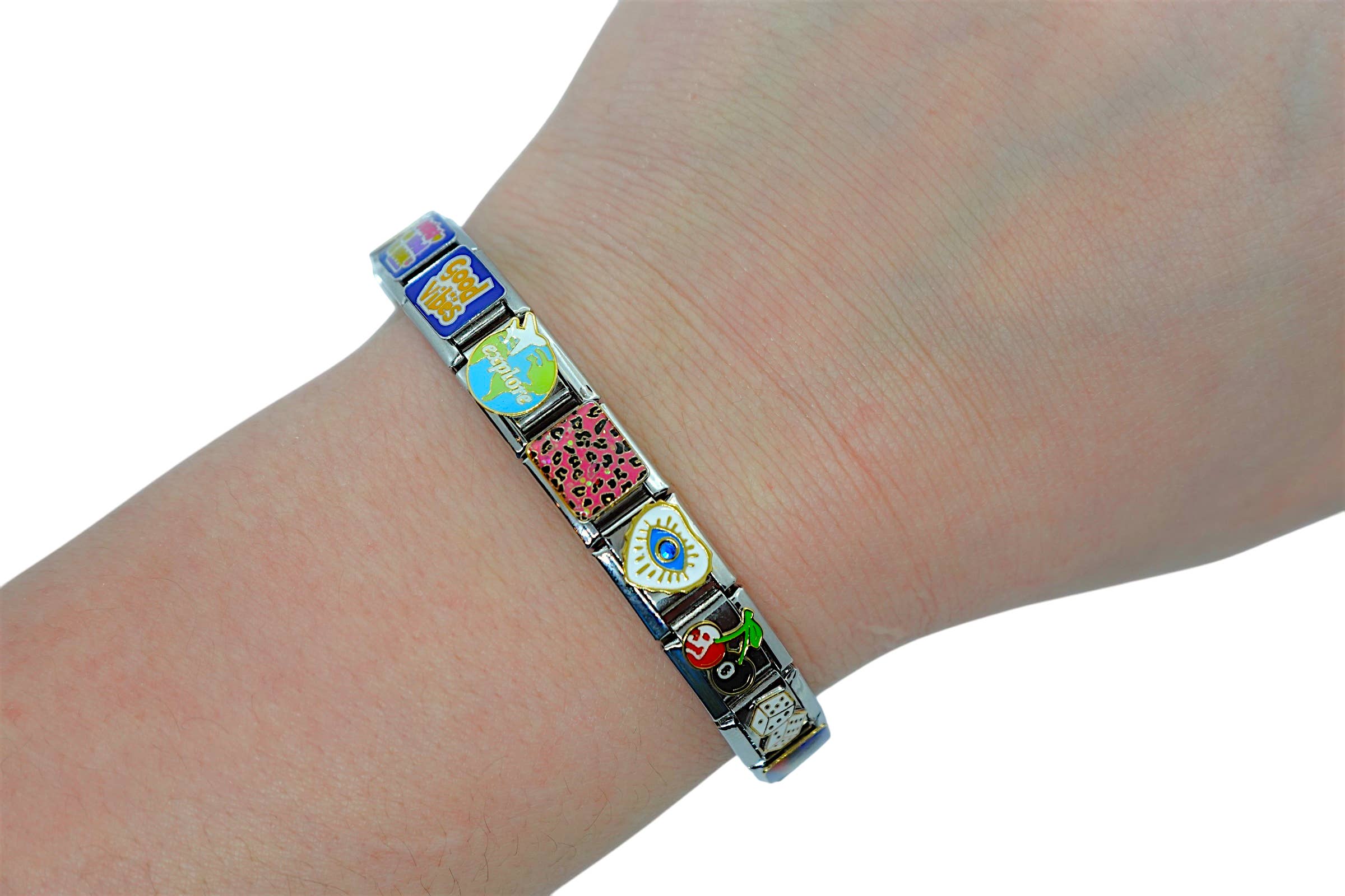 cutandcropped - Wholesale Charm/Dangle Bracelet - Italian Charm Bracelet