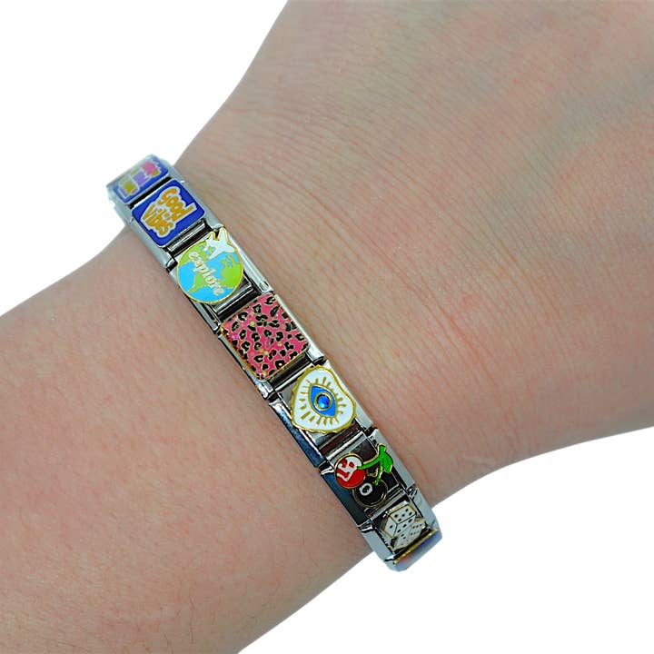 cutandcropped - Wholesale Charm/Dangle Bracelet - Italian Charm Bracelet
