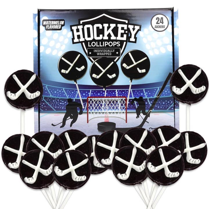 Needzo Inc - Wholesale Lollipop - Box Of Hockey Puck Lollipops, Individually Wrapped, 24 Count3